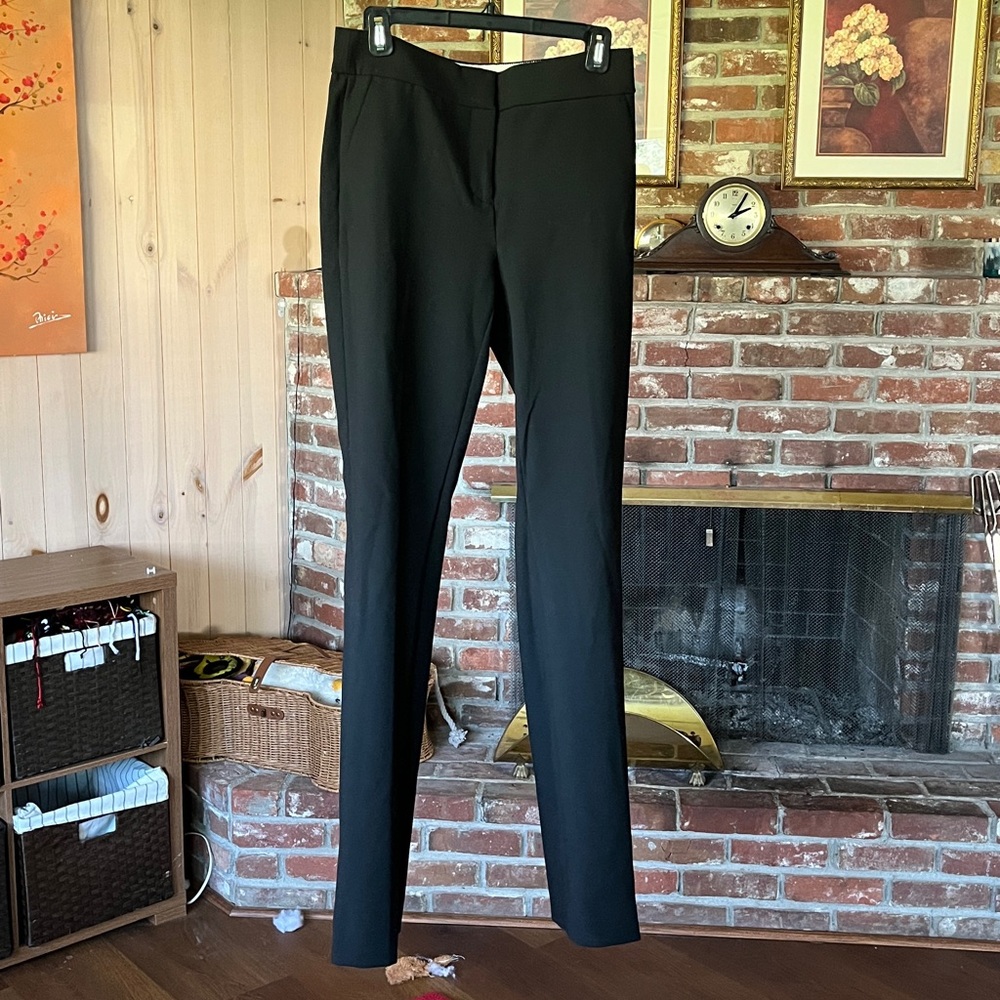 J. Crew Women's Classic Black Straight Leg Pants